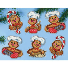 Load image into Gallery viewer, Gingerbread Baker Ornament Kit
