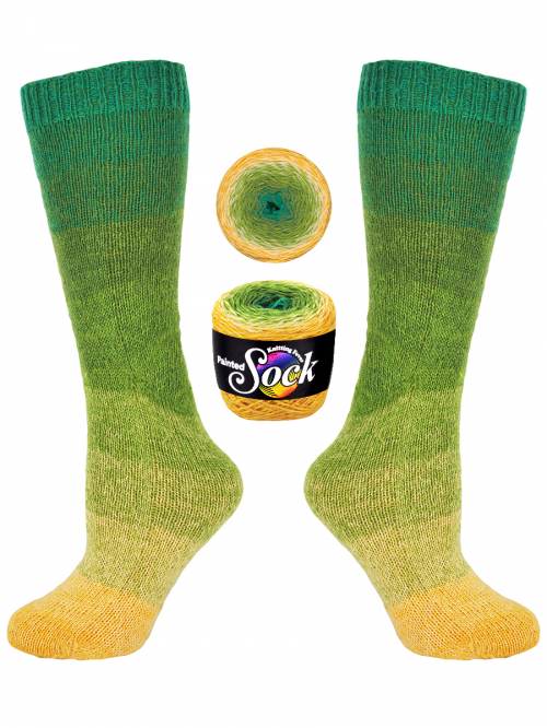 Amazonas (#116) - KFI Painted Sock Yarn
