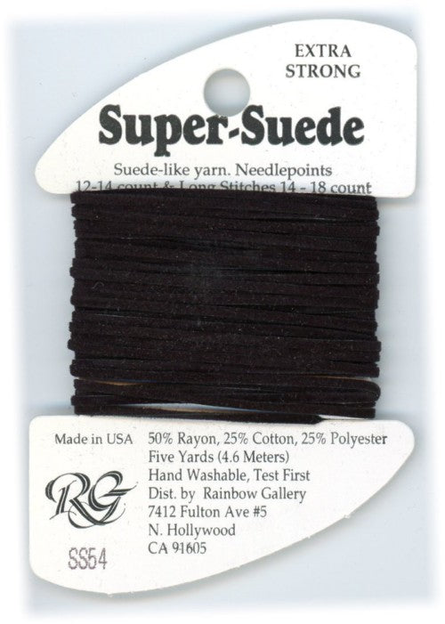 Super Suede - Black SS54
