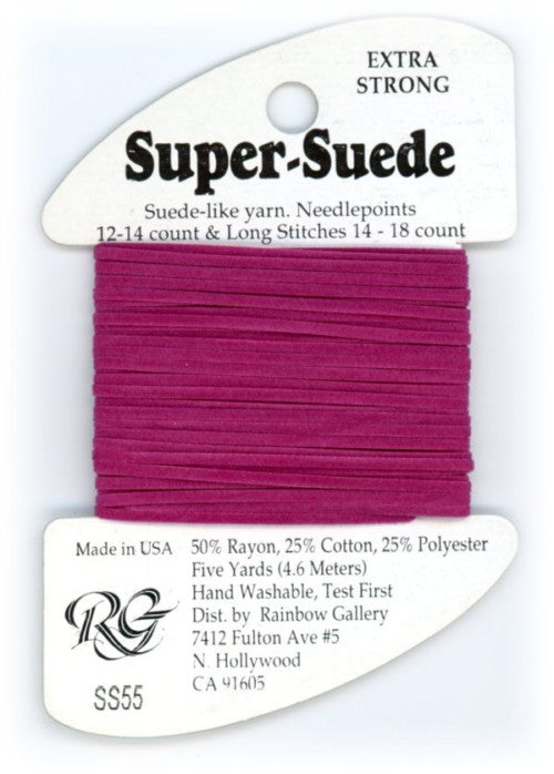 Super Suede - Fuchsia  SS55