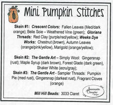 Load image into Gallery viewer, Mini Pumpkin Stitches
