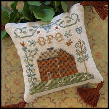 Little House ABC Samplers 6 ~ OPQ