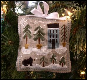 2010 Ornament Series 4  ~  Snowy Pines