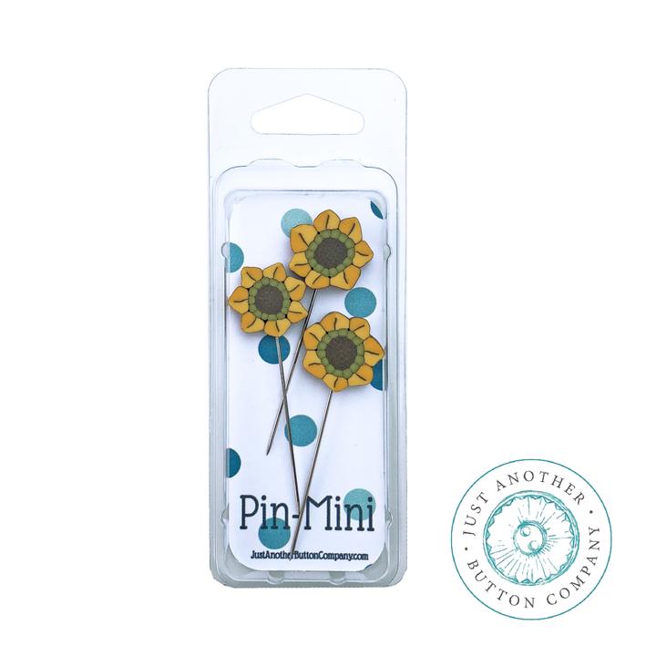 Three Sunflowers Pin-Mini