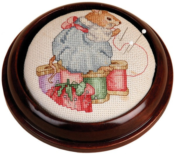 Mahagony Pincushion - 3.75