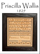Load image into Gallery viewer, Priscilla Wallis 1829

