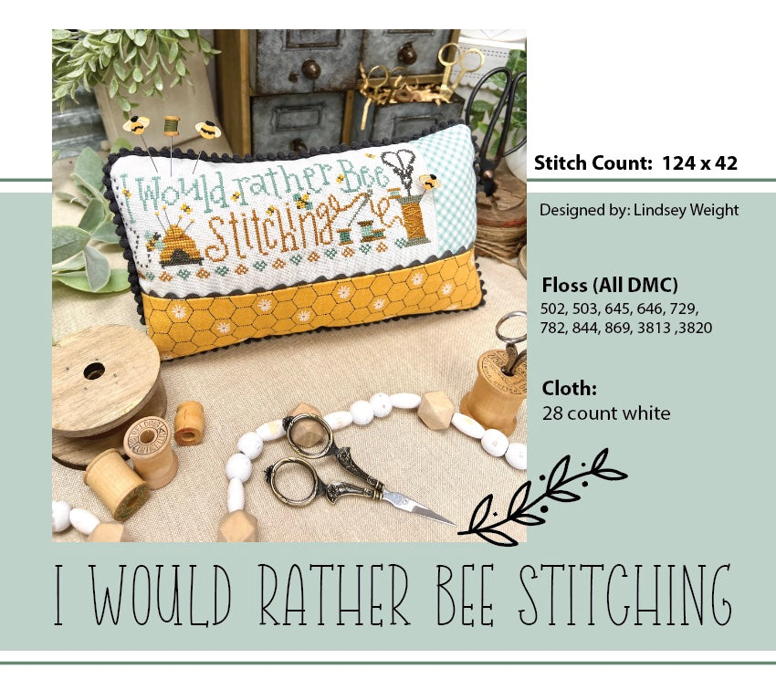 I'd Rather Be Stitching
