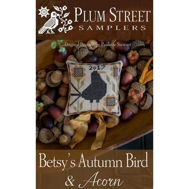 Betsy's Autumn Bird & Acorn