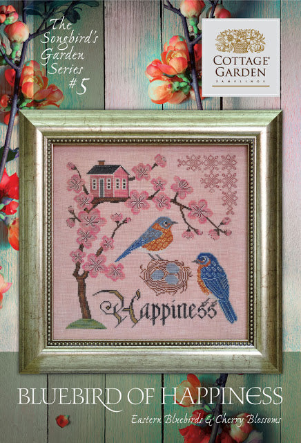 Songbirds Garden Series #5 - Bluebird of Happiness