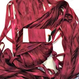 Hand-dyed Ribbon - Chianti