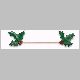 Load image into Gallery viewer, Gingerbread Men, Fir Tree, &amp; Holly Quilt Hangers
