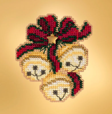 Jingle Bell Trio ~ Winter Holiday Ornament