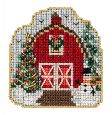 Winter Barn  Kit ~ Seasonal Ornament 2022
