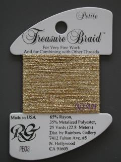 PB03 (Gold) ~ Petite Treasure Braid - Salty Yarns
