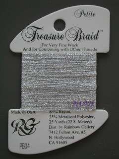 PB04 (Silver) ~ Petite Treasure Braid