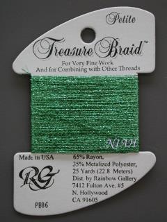 PB06 (Green) ~ Petite Treasure Braid