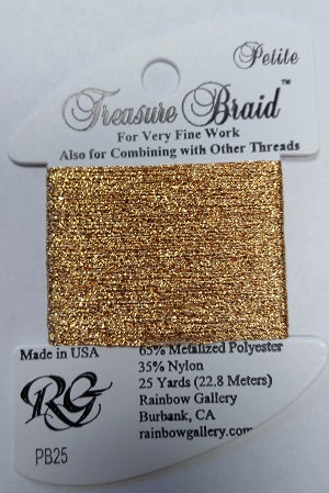 PB25 (Old Gold) ~ Petite Treasure Braid
