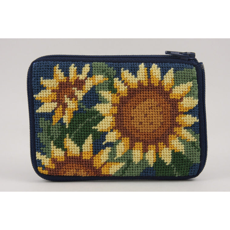 Stitch 'N Zip Coin Purses ~ Sunflowers