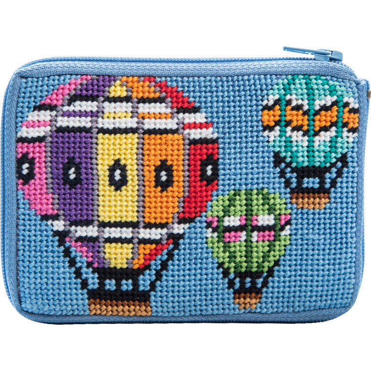 Stitch 'N Zip Coin Purses ~ Balloons in Flight