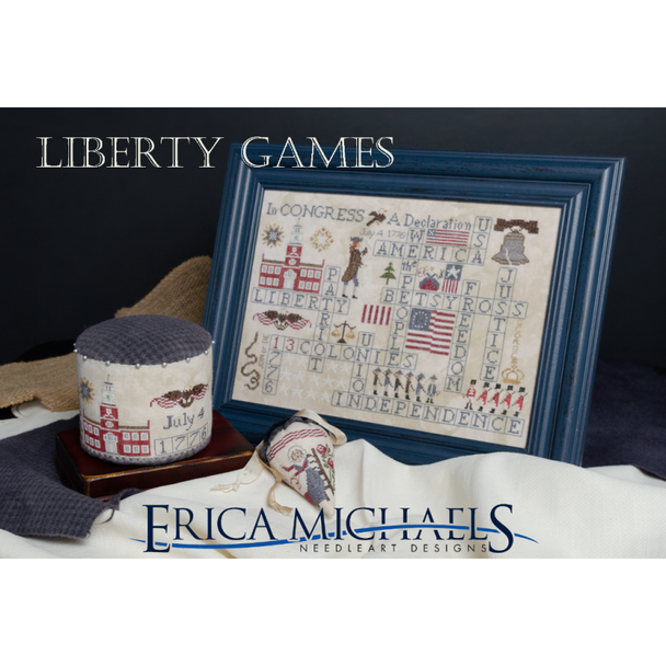 Liberty Games Liberty Games chart by Erica Michaels Designs Salty Yarns