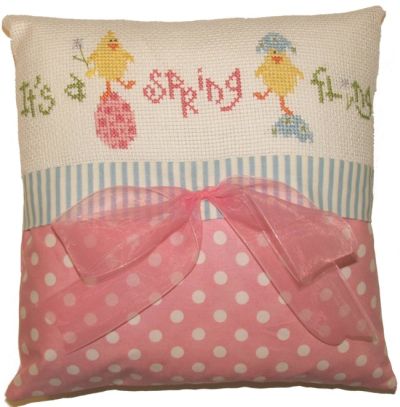 All Tied Up - Spring Fling Pillow Kit #656