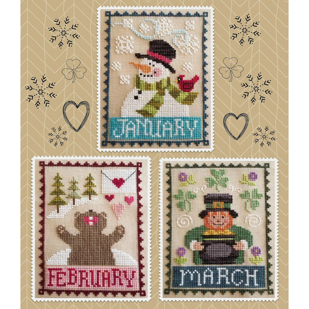 Monthly Trios ~ January, February, March