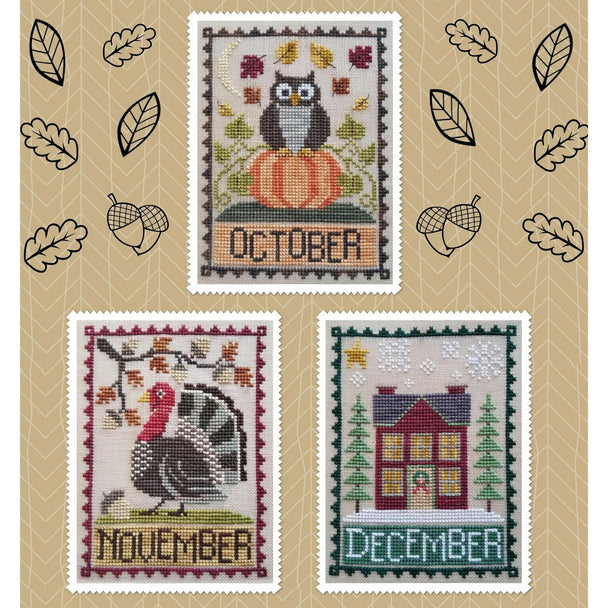 Monthly Trios ~ October, November, December