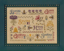 Load image into Gallery viewer, Antique Bee Sampler
