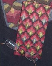 Load image into Gallery viewer, Bargello Pocket Needfuls - A Spectacles Pocket
