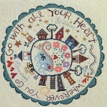 Load image into Gallery viewer, Big Round Zipper Series - Part 3 of 6 Flower Hill
