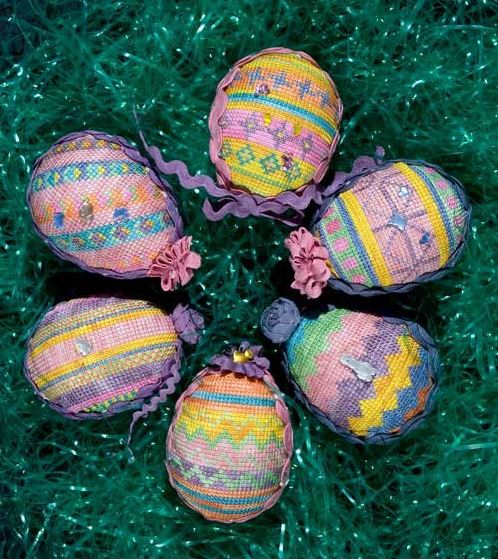 Fun and Funky Easter Eggs - Fun&Funky Easter Egg Chart - Salty Yarns