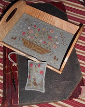 Load image into Gallery viewer, Floral Basket Tray
