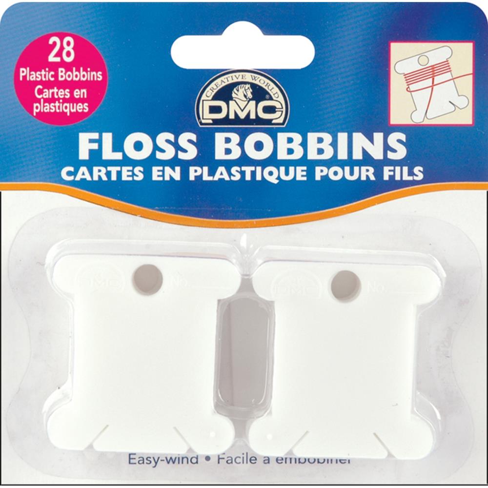 DMC Plastic Floss Bobbins