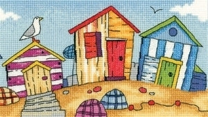Beach Huts ~ By the Sea  Kit