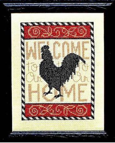 Welcome Home chart by Bobbi G Designs