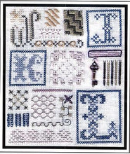 Charger l'image dans la galerie, Sampler of Stitches...GHI &amp; JKL
