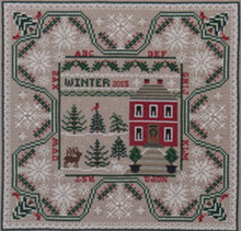 Load image into Gallery viewer, Lettered Border Series I - Winter in the Forest

