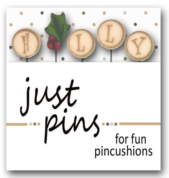 H is for Holly - Just Pins