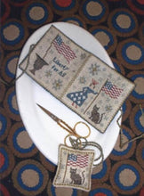 Load image into Gallery viewer, Lady Liberty Needlebook &amp; Fob
