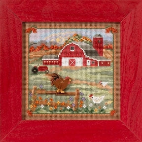 Country Lane Series Button & Bead Kits (2013) ~ Country Morning