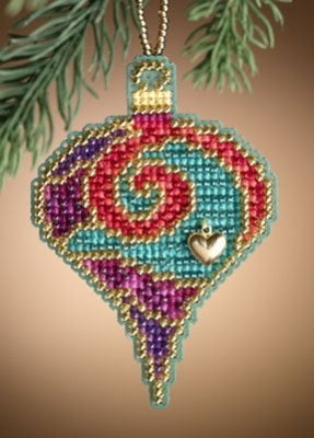 Garnet Spiral ~ Christmas Jewels