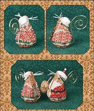 Load image into Gallery viewer, Gingerbread Mrs. Santa Mouse
