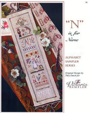 Load image into Gallery viewer, Alphabet Sampler Series - N is for Nurse
