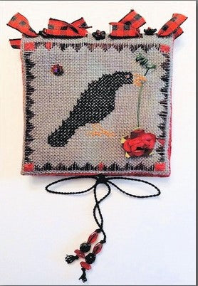 Raven and the Rose Needle Case