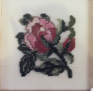 Silk Floral Series II- In Ever so Small A Degree-Rose