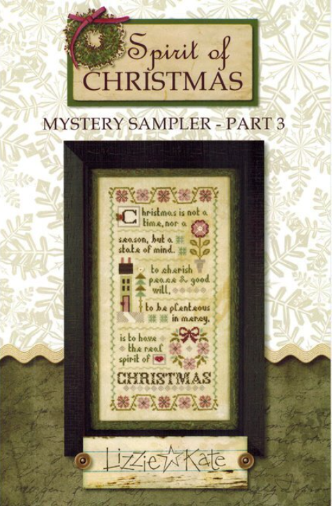 Spirit of Christmas Mystery Sampler - Part 3