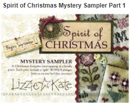 Spirit of Christmas Mystery Sampler - Part 1