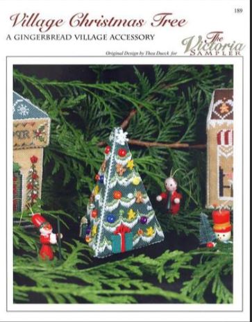 Gingerbread Village Accessory - Village Christmas Tree